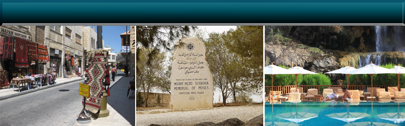 Amman – Mount Nebo – Madaba – Ma'in – Amman